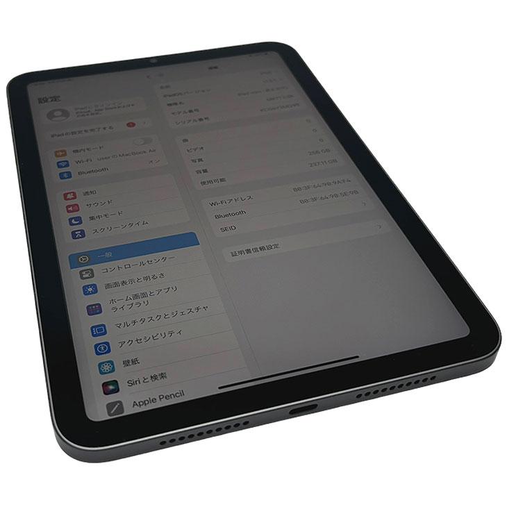 iPad 【SIMフリー 今だけモバイルバッテリー付】Apple mini6 MK8F3J/A