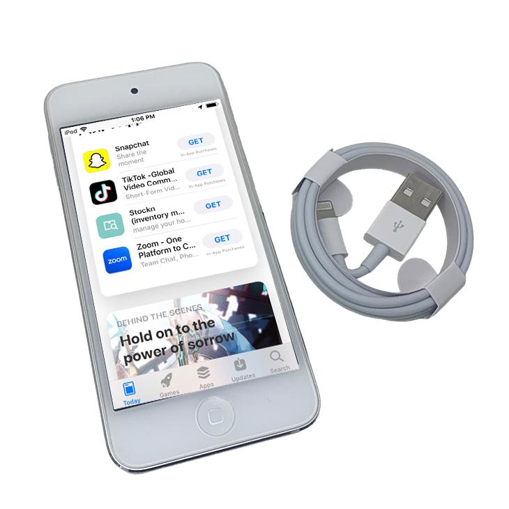 【送料無料】【新品バッテリに交換済】Apple iPod touch6 第6世代 MKH42J/A 選べるカラー 　[16GB 4インチRetina Wi-fi カメラ iOS12.5.7 シルバー] ：良品 中古｜whatfun｜11