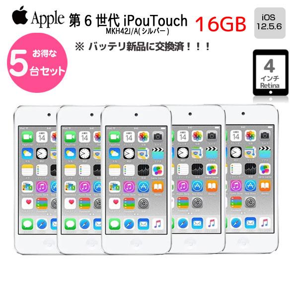 iPod touch 【新品バッテリに交換済！法人様にもおすすめ5台セット