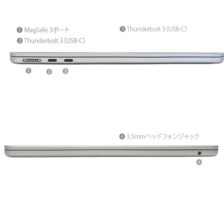 【中古パソコン】Apple MacBook Air 13.6inch MLXY3J/A USキー A2681 2022 TouchID [Apple M2 8コア 8GB SSD256GB 無線 BT カメラ 13.6 Silver 純箱] ：良品の画像