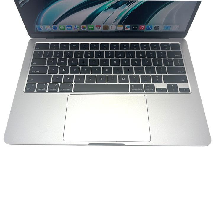 【中古パソコン】Apple MacBook Air 13.6inch MLXY3J/A USキー A2681 2022 TouchID [Apple M2 8コア 8GB SSD256GB 無線 BT カメラ 13.6 Silver 純箱] ：良品の画像
