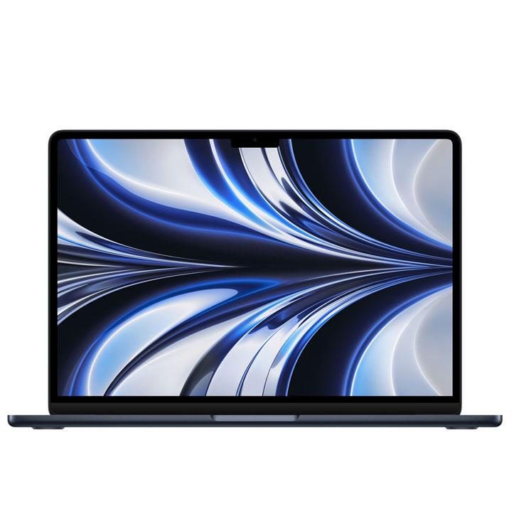 【中古パソコン】Apple MacBook Air 13.6inch MLY33J/A A2681 2022 TouchID [Apple M2 8コア 16GB SSD256GB 無線 BT カメラ 13.6 Midnight ] ：アウトレットの画像