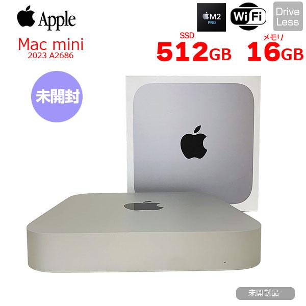 【未開封】Apple Mac mini MNH73J/A A2686 M2 Pro 2023 小型デスク macOS [Apple M2 Pro 10コア メモリ16GB SSD512GB 無線 BT シルバー ]：未開封｜whatfun｜02