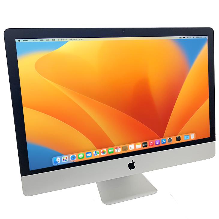 ​美品iMac 27型 5K 2017 MNE92J/A キーボード2種 元箱 iMac（Apple） Apple iMac 27inch MNE92J/A A1419 5K Mid 2017 一体型