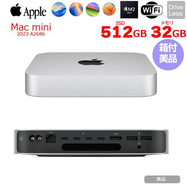 Mac mini 【中古パソコン】Apple MNH73J/A A2686 M2 Pro 2023 小型