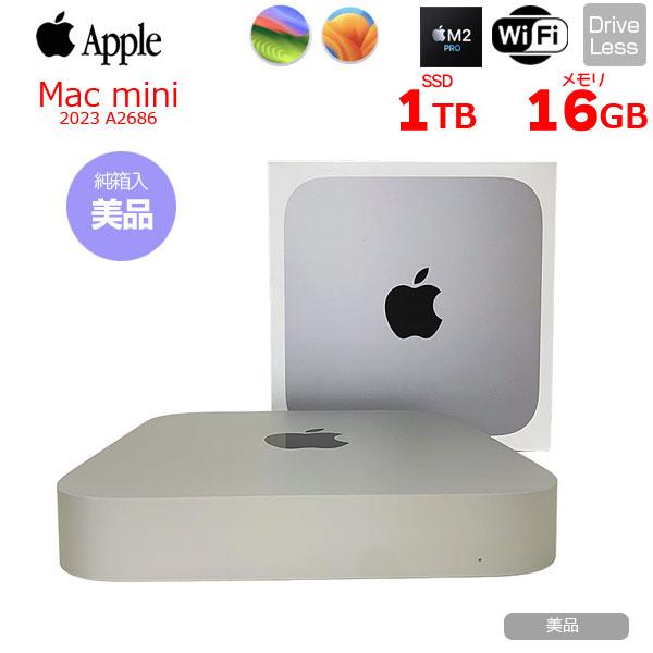 Mac mini Apple MNH73J/A A2686 M2 Pro 2023 小型デスク 選べるOS 
