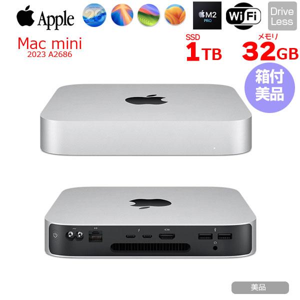 Mac mini 【中古パソコン】Apple MNH73J/A A2686 M2 Pro 2023 小型