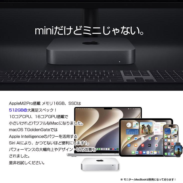 Mac mini 【中古パソコン】Apple MNH73J/A A2686 M2 Pro 2023 小型