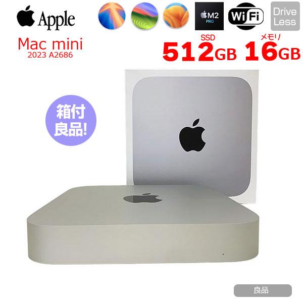 Mac mini Apple MNH73J/A A2686 M2 Pro 2023 小型デスク 選べる