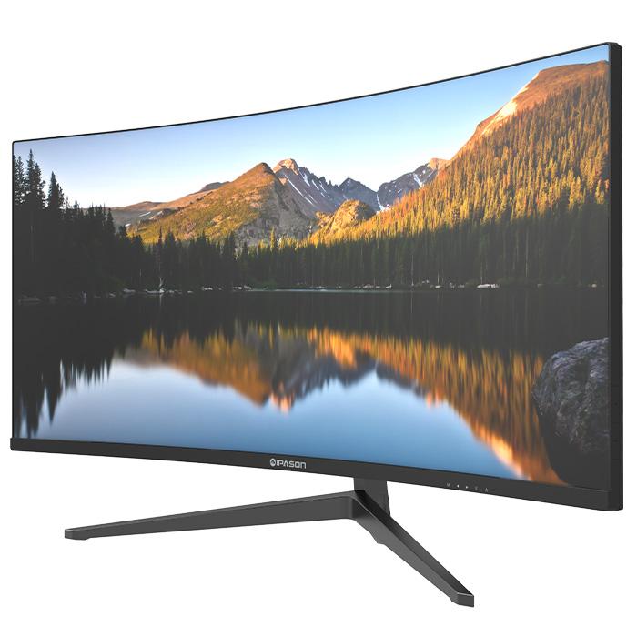 PASOUL ゲーミングモニター IPASON E342BW-J LED液晶 34インチ