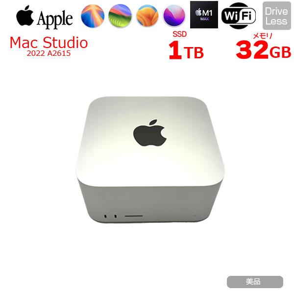 最安】Apple Mac Studio M1 Max メモリ32GB 1TB