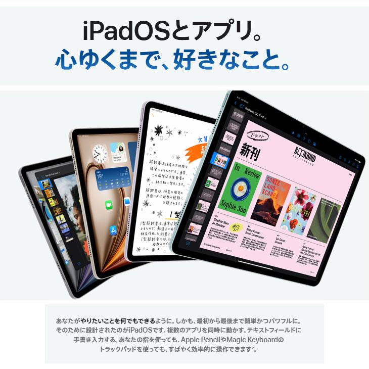 iPad 【SIMフリー】Apple Air 6世代 M2 MV6V3J/A A2899 Wi-Fi+Cel