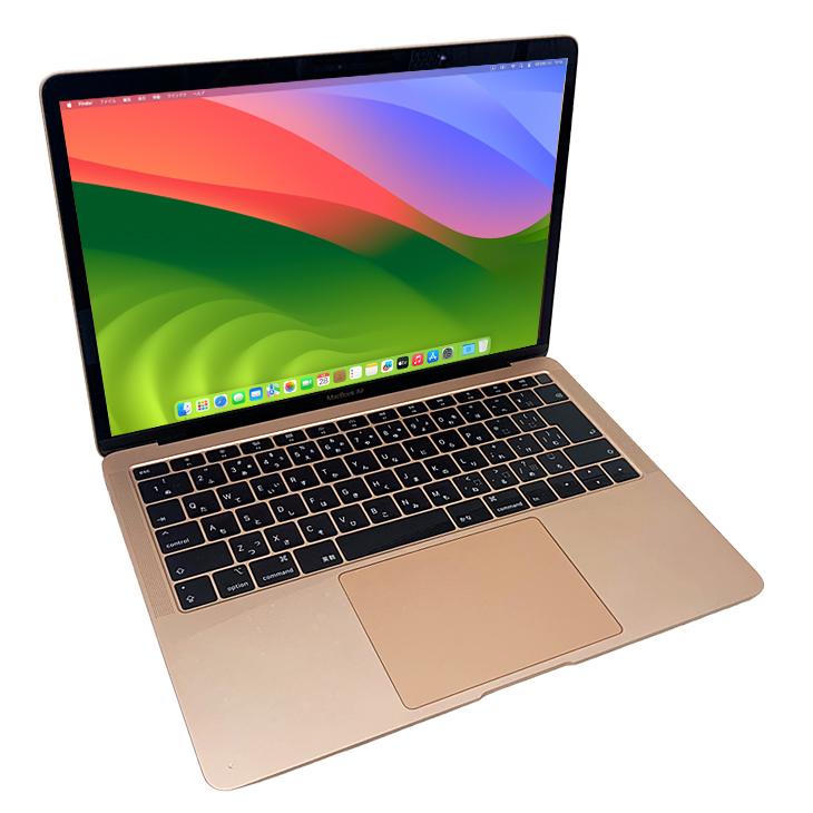 Apple MacBook Air 13.3inch MVFM2J/A A1932 Retina 2018 選べるOS TouchID [core  i5 8210Y メモリ16GB SSD1TB 無線 BT カメラ 13.3 Gold ] ：良品