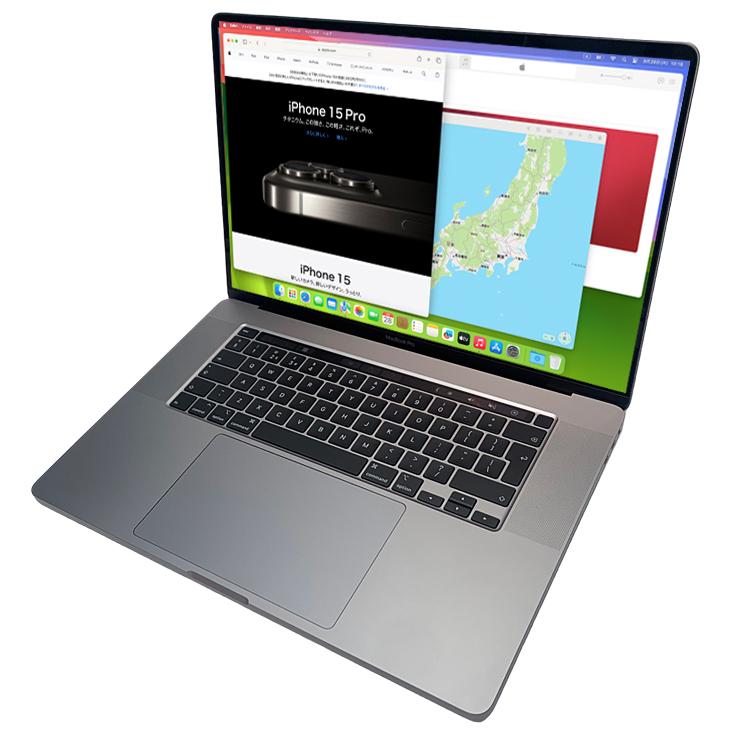 Apple MacBook Pro 16inch MVVJ2J/A A2141 2019 UKキー 選べるOS TouchBar TouchID [core i7 9750H 32G 512GB 無線 BT カメラ 16インチ Space Gray] ：美品｜whatfun｜04