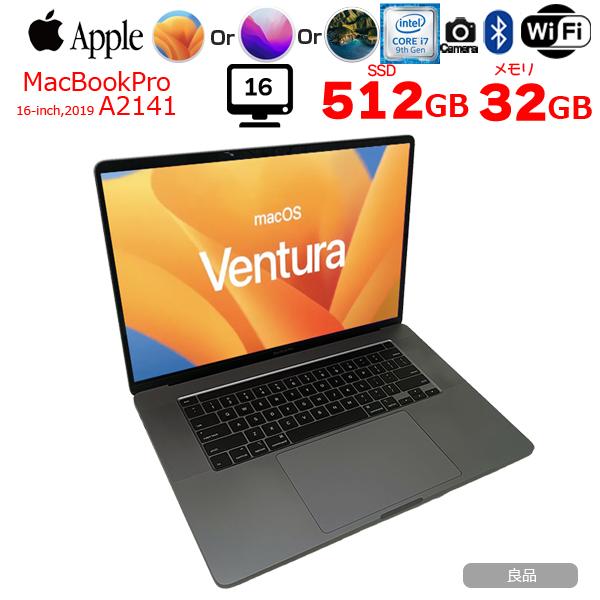 MacBook Pro Apple 16inch MVVJ2J/A A2141 2019 USキー 選べるOS