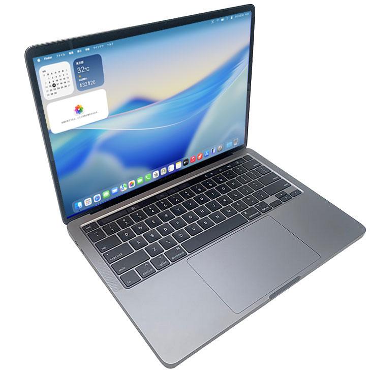 【中古】Apple MacBook Pro 13.3inch MWP52J/A A2251 2020 USキー 選べるOS TouchBar TouchID [core i7 1068NG7 32GB 4TB カメラ 13.3 Space Gray 純箱] ：美品の画像