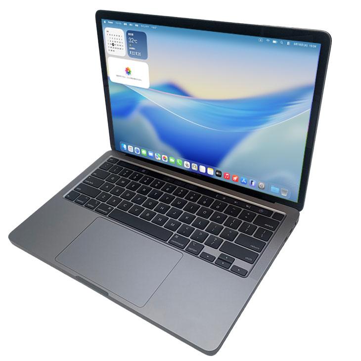 【中古】Apple MacBook Pro 13.3inch MWP52J/A A2251 2020 USキー 選べるOS TouchBar TouchID [core i7 1068NG7 32GB 4TB カメラ 13.3 Space Gray 純箱] ：美品の画像
