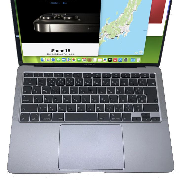 Apple MacBook Air 13.3inch MWTJ2J/A A2179 TouchID 2020 選べるOS [core i7 1060NG7 16G SSD256GB カメラ 13.3 Space Gray ] ：アウトレット｜whatfun｜08