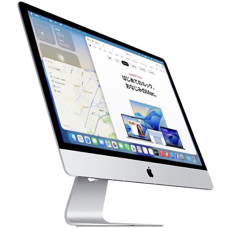 【中古パソコン】Apple iMac 27inch MXWV2J/A A2115 5K 2020 一体型 [Core i9 10910 3.6GHz 32GB SSD512GB RP5700X(16GB) 無線 BT 27インチ ]:アウトレットの画像