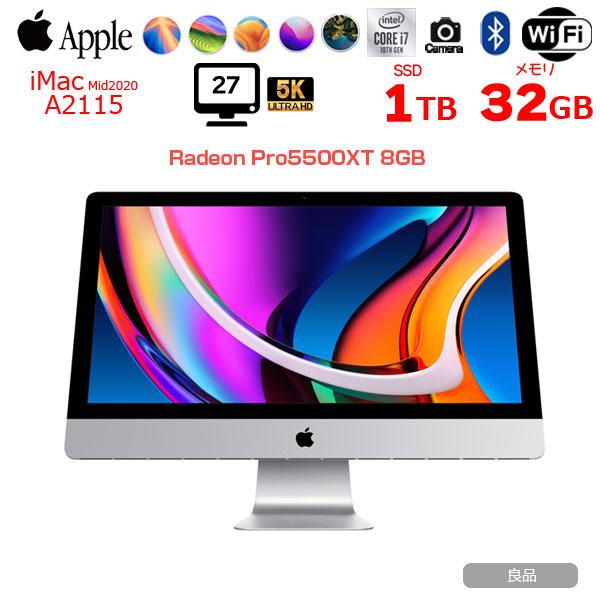 ⭐︎最終値下げ⭐︎Apple iMac 5K 27inchCorei7メモリ32GB 【公式通販】