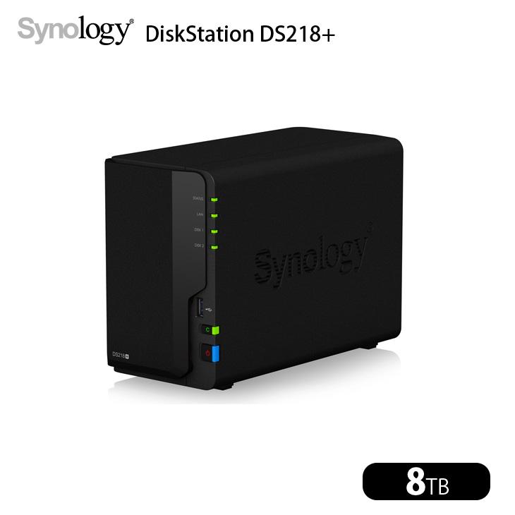 Synology 2-Bay NAS DS218+ (新品、未使用品)