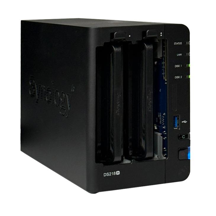 【アウトレット特価】Synology DiskStation DS218+ 高性能 2ベイNAS デュアルコア(Intel Celeron J3355) メモリ2GB HDD4TB付属 | Synology | 07