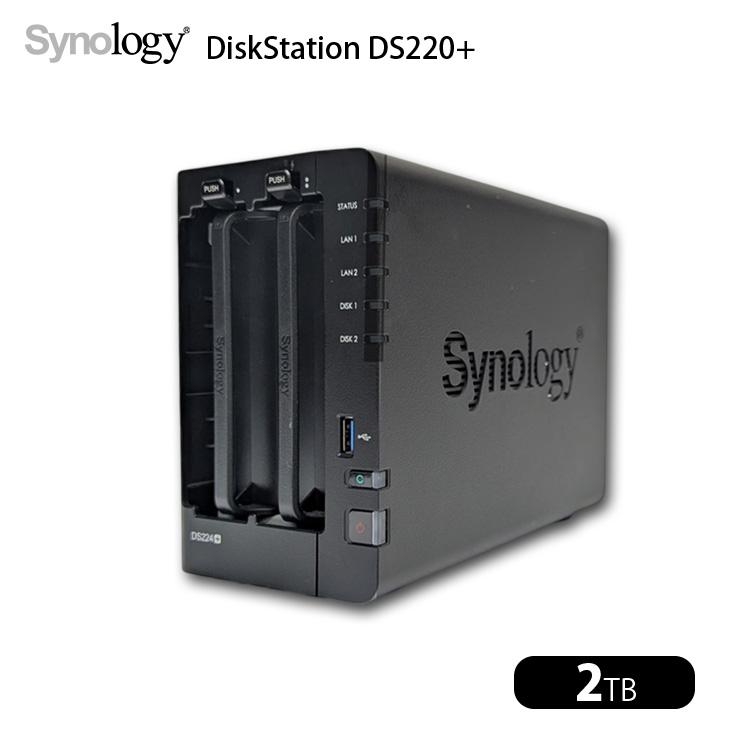 Synology（シノロジー） Synology DiskStation DS220+ 高性能 2ベイNAS