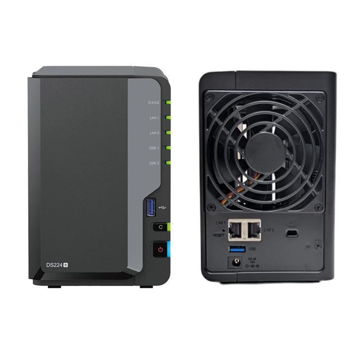 Synology DS224+ NAS 中古品 Synology（シノロジー） Synology DiskStation DS224+ 高性能 2ベイNAS