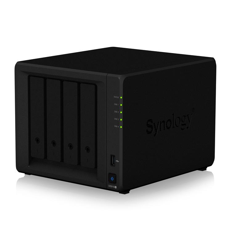 Synology 【中古】Synology DiskStation DS918+ 高性能 4ベイNAS
