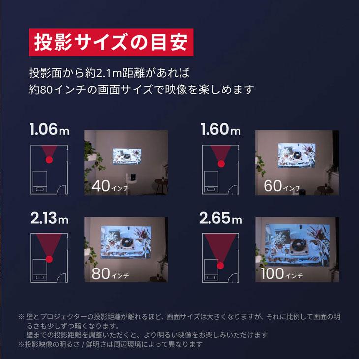 Anker Nebula (ネビュラ) Capsule3 laser GoogleTV搭載 モバイル