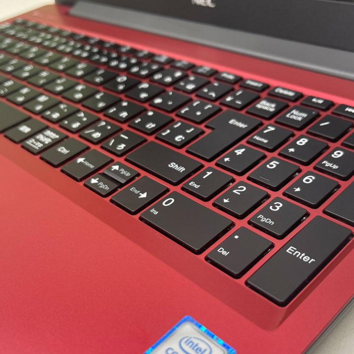 ②【初心者向け！すぐ使える！】NEC LaVie ノートPC　オシャレなレッド ②【初心者向け！すぐ使える！】NEC LaVie ノートPC オシャレな
