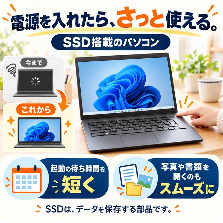 富士通（FUJITSU） 【中古パソコン 初心者応援】新品プリンターなど計7