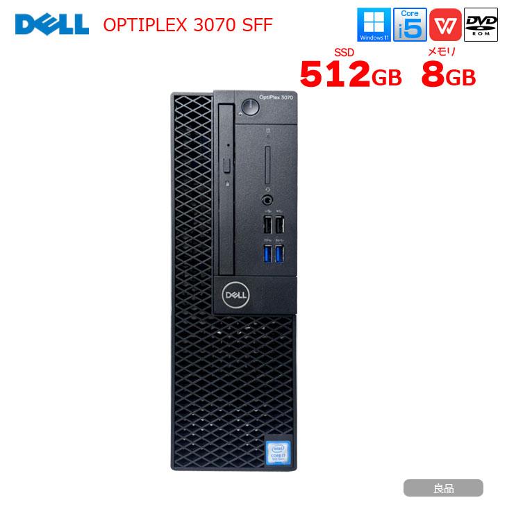 DELL（デル） DELL OptiPlex 3070 SFF マルチモニター対応 HDMI DP