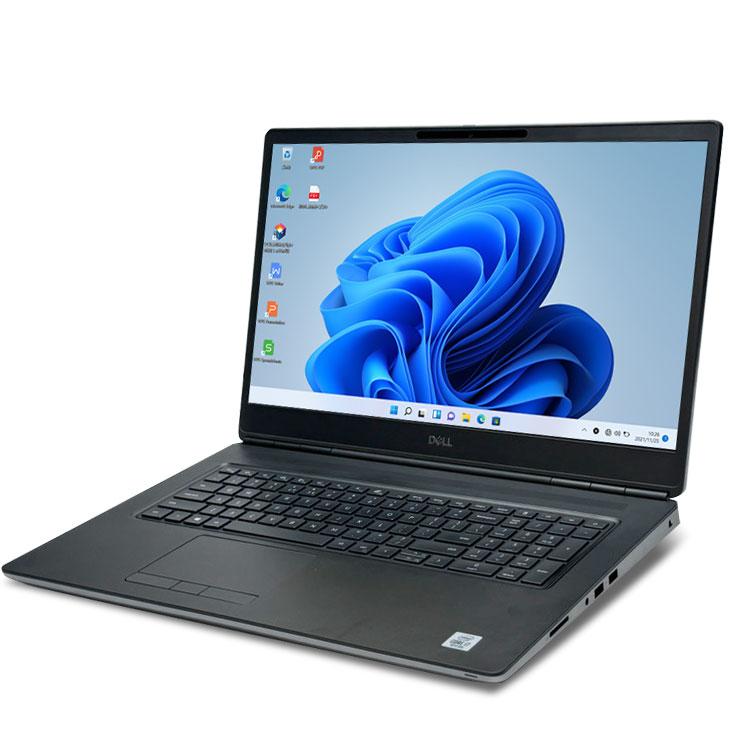 DELL 17.3型 PRECISION 7750 中古 ノート Office Win11 Quadro