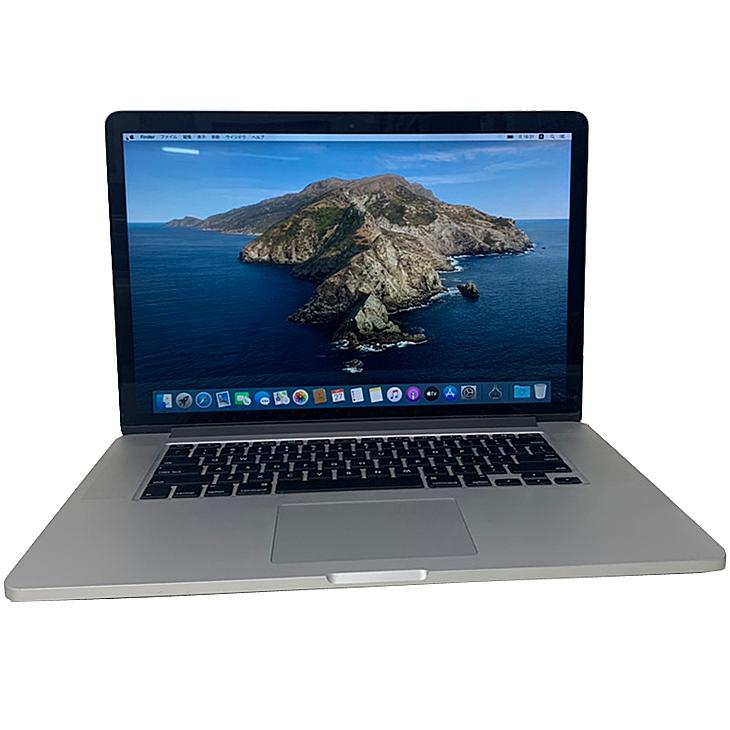 Apple Macbook Pro ME294J/A A1398 Late 2013 USキー [core i7 4850HQ 16G SSD  512GB 無線 BT 15.4インチ macOS Catalina 10.15.7] ：アウトレット