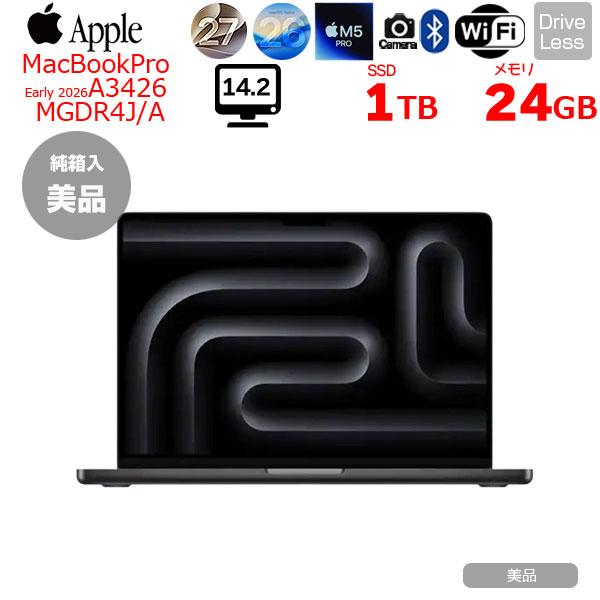 MacBook Pro 【中古】Apple 14.2inch MGDR4J/A A3426 2026 TouchID