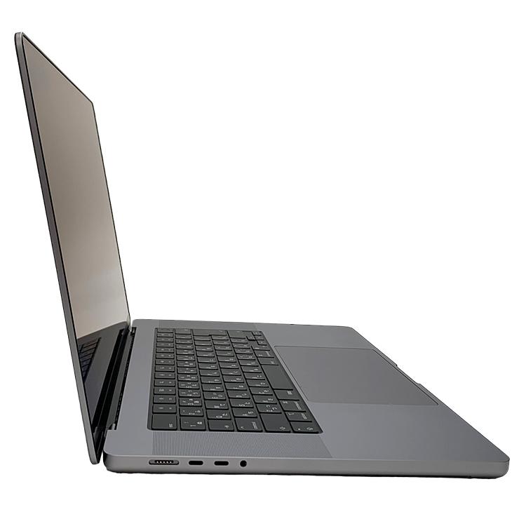 【中古パソコン】Apple MacBook Pro 16inch MK193J/A A2485 Late 2021 TouchID OS [M1 Pro 10コア 32GB SSD1TB 無線 BT カメラ 16.2 Space Gray ]:アウトレットの画像
