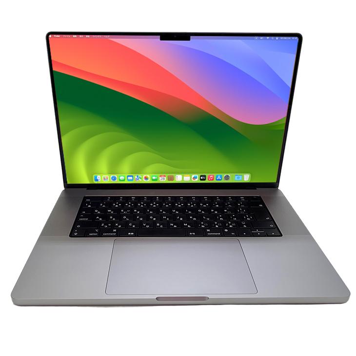 Apple MacBook Pro 16inch MK193J/A A2485 Late 2021 TouchID　選べるOS [Apple M1 Pro 10コア 16G SSD1TB 無線 BT カメラ 16.2 Space Gray] ：良品｜whatfun｜04