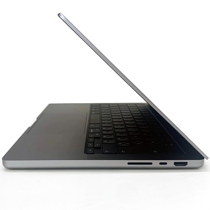 【中古パソコン】Apple MacBook Pro 14.2inch MKGP3J/A A2442 Late 2021 TouchID OS [M1 Pro 10コア 32GB SSD512GB 無線 BT カメラ 14.2 Space Gray]:訳ありの画像