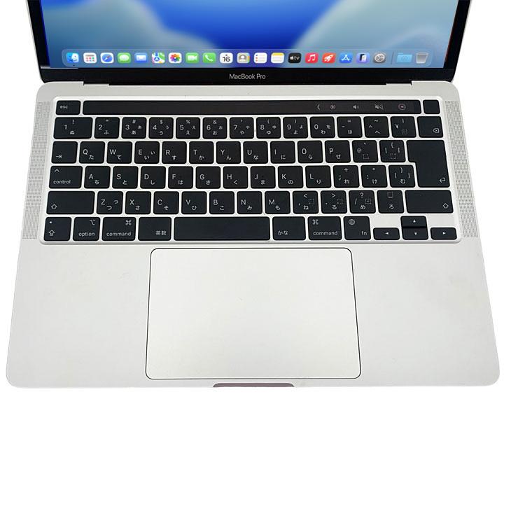 【中古】Apple MacBook Pro 13.3inch MNEQ3J/A A2338 2022 TouchBar TouchID [Apple M2 8コア 8GB SSD512GB 無線 BT カメラ 13.3 Silver] ：アウトレットの画像