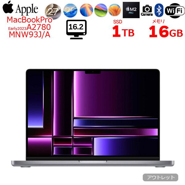 MacBook Pro 【中古パソコン】Apple 16inch MNW93J/A A2780 Early 2023