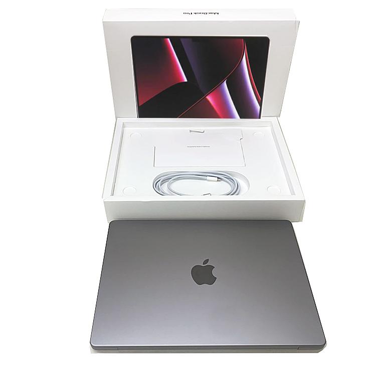 Apple MacBook Pro 14.2inch MPHE3J/A  A2779 Early 2023 TouchID 選べるOS  [Apple M2 Pro 10コア 16GB SSD512GB 無線 BT カメラ 14.2 Space Gray 純箱] ：美品｜whatfun｜08