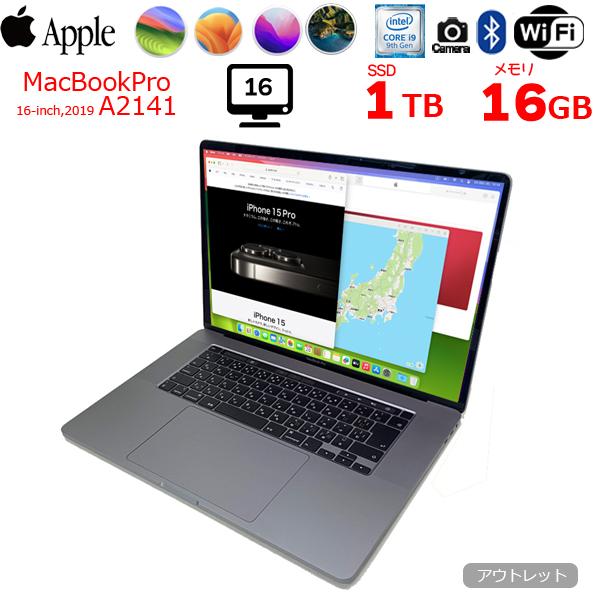 Apple MacBook Pro 16inch MVVK2J/A A2141 2019 選べるOS TouchBar
