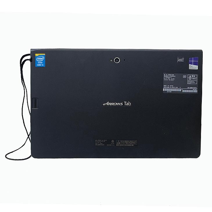 富士通 ARROWS Tab Q704/H 中古 タブレット Win10 ペン付[Core i5 