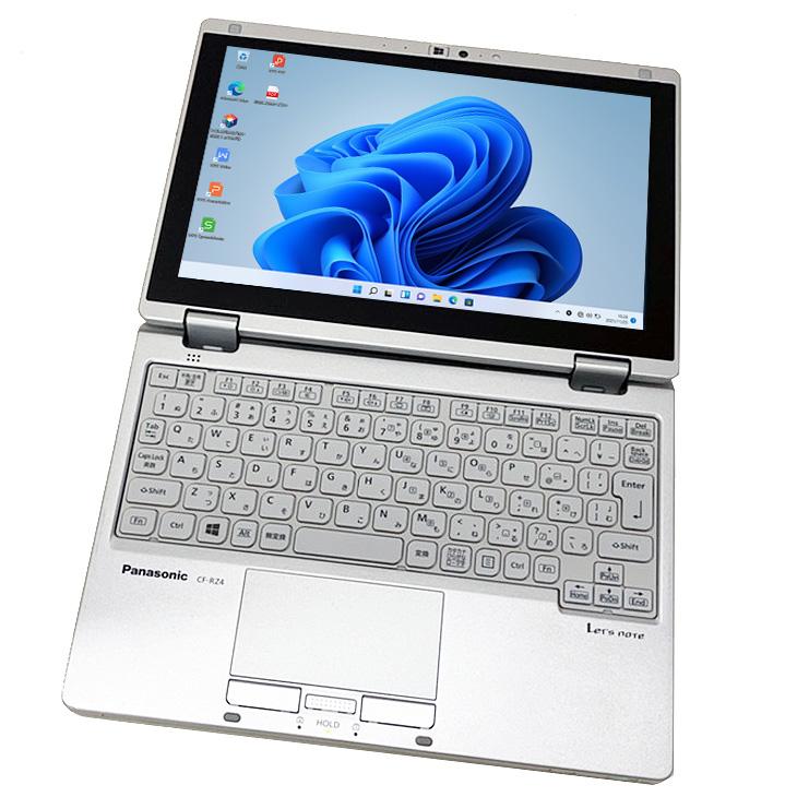 【今だけSSD倍増中】Panasonic CF-RZ4 中古 レッツノート  Office Win10 or Win11 2in1タブレット[CoreM 5Y70 4GB 256GB 無線 カメラ 10.1型]：良品｜whatfun｜10