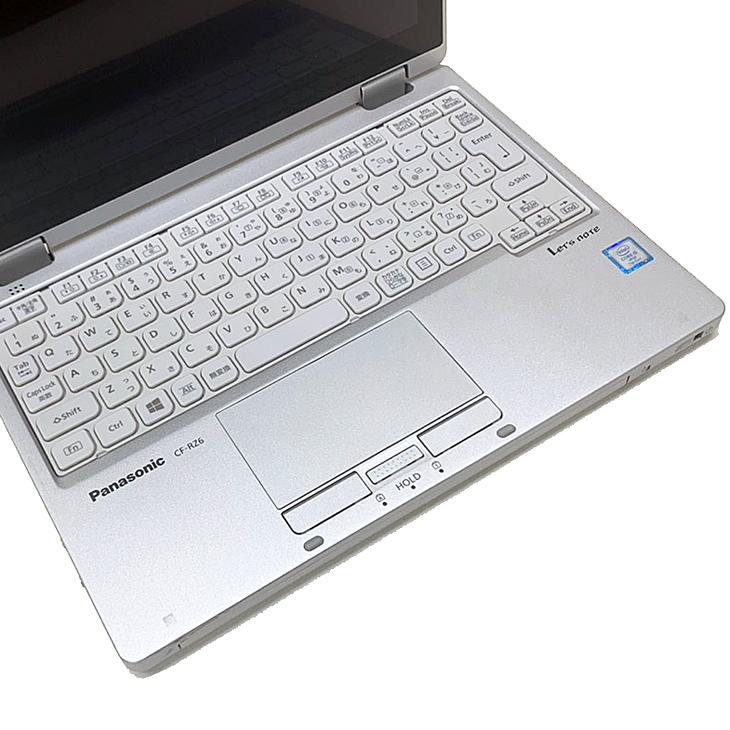 【今だけSSD倍増↑】Panasonic CF-RZ6 中古 レッツノート 選べるカラー Office Win11 or Win10  2in1[Corei5-7Y57 8GB 512GB 無線 カメラ 10.1型]：良品