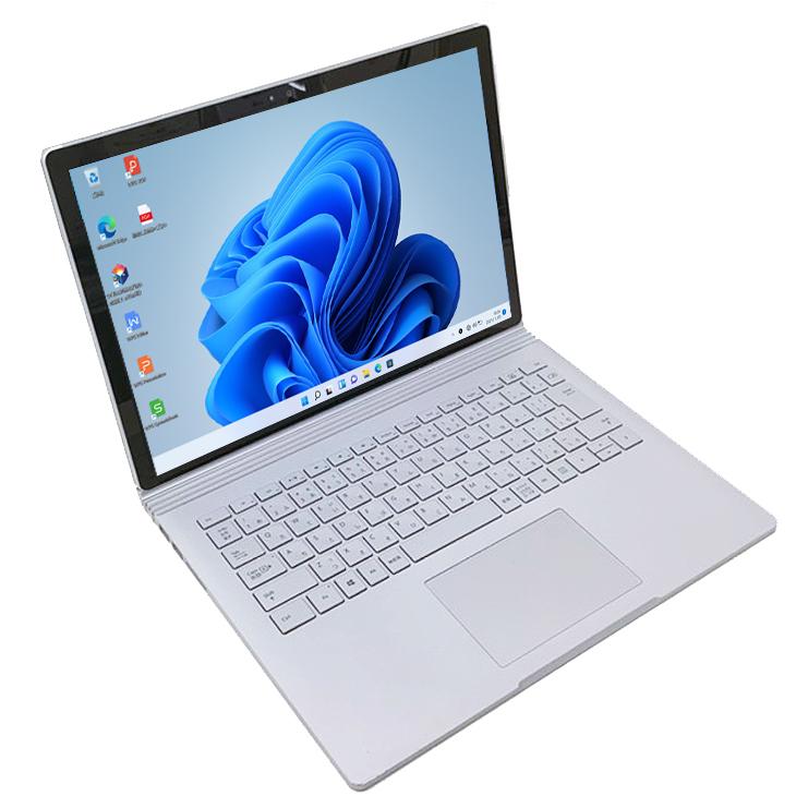 Microsoft Surface Book 中古  タブレット ノートパソコン  office Win11 or10  [core i7 6600U 8GB SSD256GB 無線 カメラ 13.5型]：訳あり(バッテリ▲)｜whatfun｜03