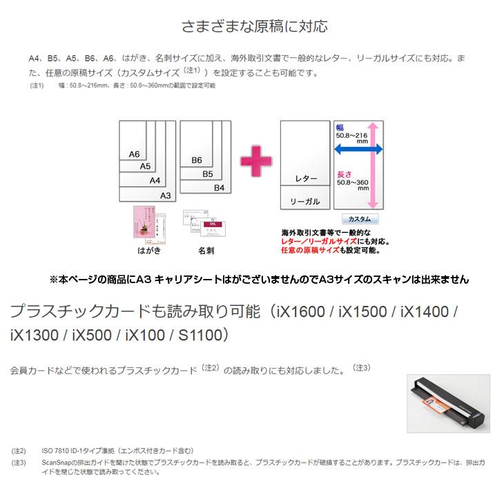 富士通（FUJITSU） ScanSnap S1100A FI-S1100 600dpi A4 片面