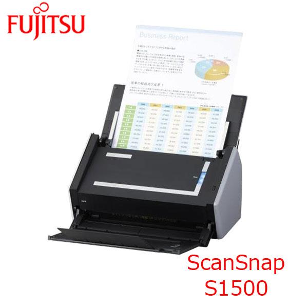 富士通 ScanSnap S1500 両面ドキュメントスキャナー ㉝ 富士通 ScanSnap S1500 FI-S1500 600dpi A4 両面 パーソナル
