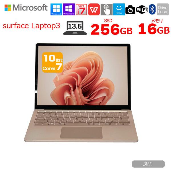 Microsoft Surface Laptop3 中古 ノート Office Win11 タッチパネル 高